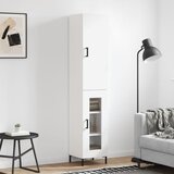 The Living Store Visoka omara bela 34,5x34x180 cm inženirski les - Visoka Omara, (21661192) | Shoptok.si