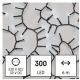 LED božična veriga – jež, 6 m, zunanja in notranja, hladna bela, časovnik | Shoptok.si
