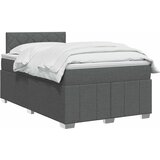  Boxspring krevet s madracem Tamnosiva 120 x 190 cm Tkanina | shoptok.hr