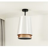  Duolla - plafonski luster BELL SHINY 1xE27/15W/230V prečnik 25 cm bela/bakarna | Eponuda.com