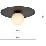  plafonsko svetlo solar 1xE14/10W/230V crno/belo | Eponuda.com