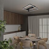  LED stropna svetiljka LED/38W/230V + 2xGU10/30W crna | Eponuda.com