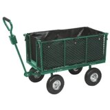 FLO vrtna kolica na četiri točka sa ogradom 200L 300kg 90200 | Eponuda.ba