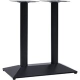 vidaXL noga za bistro mizo črna 70x40x72 cm lito železo, (21828281) | Shoptok.si