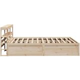  Okvir za krevet s uzglavljem 150 x 200 cm borovina | shoptok.hr