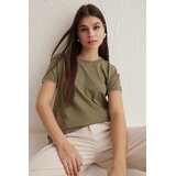 TRENDYOLMILLA Ženska majica TWOSS19AD0085, Kaki | Eponuda.com