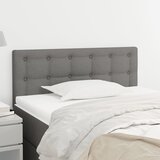 vidaXL Posteljno vzglavje temno sivo 100x5x78/88 cm blago Cene