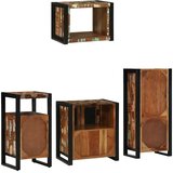  Set namještaja za kupaonicu 4 kom. Višebojno i crno | shoptok.hr