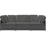  Modularna sofa s jastucima tamno siva | shoptok.hr