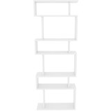 Kalune Design Bijela polica za knjige 60x160 cm Bates - Cijene