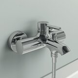 Ideal Standard Stenska armatura za kad v sijajno srebrni barvi Ceraline – | Shoptok.si
