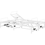  Električni podesivi okvir kreveta Bijela 120 x 200 cm Čelik | shoptok.hr