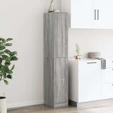 vidaXL Lekarniška omara siva sonoma 30x41x174,5 cm inženirski les | Shoptok.si