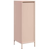 vidaXL Visoka ploča ružičasta 39x35x103,5 cm čelik | shoptok.hr
