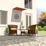 vidaXL tenda na uvlačenje 150 x 150 cm narančasto-smeđa Cijene
