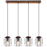 Globo 54037-4H - Visilica na sajli WILLA 4xE27/40W/230V | Eponuda.com