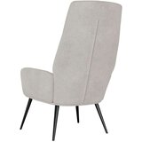  Stol za sproščanje svetlo sivo umetno semiš usnje, (20934543) | Shoptok.si