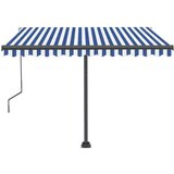  Samostojeća automatska tenda 350x250 cm plavo-bijela | shoptok.hr
