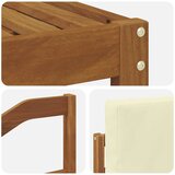  Set vanjskih sofa 8 kom. Prirodna i krem | shoptok.hr