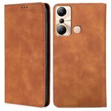 INORCO Za Infinix Hot 20i 4G PU usnjena torbica za telefon, stojalo, držalo za kartico Skin-touch Cover, (22033435) Cene