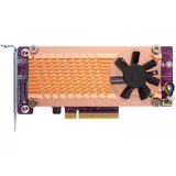 QM2-2P-384A 2x M.2 NVMe SSD PCIe x8 kartica za proširenje