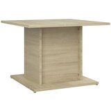 Maison Chic Klubska mizica - kavna mizica - Nizka mizica sonoma hrast 55,5x55,5x40 cm iverna plošča, (21752732) Cene