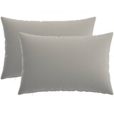  Presvlaka za jastuk 2 pcs HEERLEN Siva 40 x 60 cm Poliester | shoptok.hr