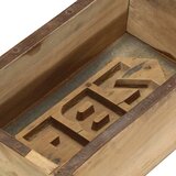  Pladanj 4 pcs Smeđa 57 x 15 x 9 cm Čvrsto drvo iz reciklaže | shoptok.hr