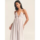 St MRLO Obleka 'Jacci' bež / pastelno lila | Shoptok.si