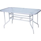 Linder Exclusiv vrtna miza milano MC331166 140x80 cm, (21077527) Cene