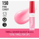 Rimmel London Rimmel Thrill Seeker Glassy Gloss 150 Pink Candy 10 ml | shoptok.hr