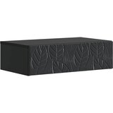 vidaXL Stenska stranska miza Črna 87,5 x 34,5 x 17 cm Inženirski les, (5000263248) | Shoptok.si