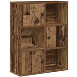vidaXL Regal za knjige boja starog drva 60x24x76,5cm konstruirano drvo | shoptok.hr