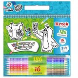 JIRI MODELS Krtek 186-delni komplet barvalnih nalepk s 16 barvnimi svinčniki Cene
