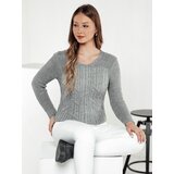 DStreet Sweter damski LAVIRTA jasnoszary Cijene