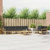  Set vanjskih sofa 6 kom. Bijela i antracit Cijene