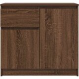  Komoda s ladicama smeđeg hrasta 71x35x65 cm konstruirano drvo | shoptok.hr
