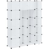  Modularni ormarić s 14 pretinaca bijeli 37 x 146 x 180,5 cm | shoptok.hr