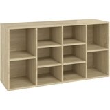  Klupa za cipele boja hrasta 103x30x55 cm konstruirano drvo | Eponuda.com