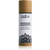 Your Nature Natural Deodorant trdi dezodorant Cedarwood & Grapefruit 70 g