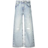 Guess Jeans traperice za djevojčice 90s kroja tamnoplave | shoptok.hr