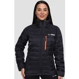women‘s puffer jacket black/orange