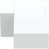 vidaXL Vanjske LED zidne svjetiljke sa senzorima 2 kom bijele aluminij | shoptok.hr