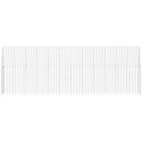  Kavez za piliće 2 pcs Srebrno 600 x 100 x 210 cm Cinkani čelik | shoptok.hr