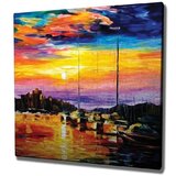 Vega zidna reprodukcija na platnu Leonid Afremov, 45 x 45 cm Cijene