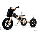  Dječji tricikl 2u1 Twist Plus Samoa Black Edition | shoptok.hr
