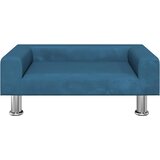 Krevet za pse plavi 70 x 45 x 26,5 cm baršunasti | Eponuda.ba