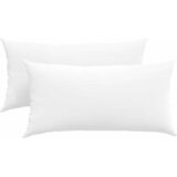  Jastučići za sofu 2 pcs Bijelo 80 x 40 cm tkanina | shoptok.hr