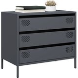  Komoda antracit 68x39x58,5 cm od hladno valjanog čelika | shoptok.hr