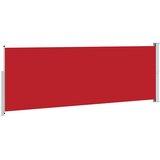  Uvlačiva bočna tenda 160 x 500 cm crvena | shoptok.hr